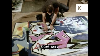 Early 1980s New York Graffiti Artists Interview Dondi and Duro 16mm  Premium Footage [upl. by Rimisac]