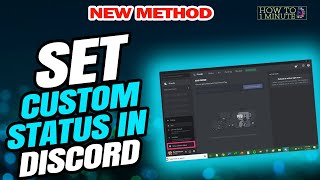 How to set custom status in discord 2024 [upl. by Maud]