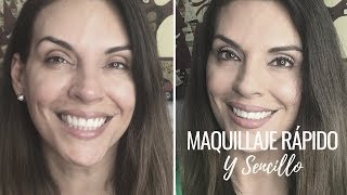 Maquillaje rápido y sencillo para Mujeres de 40 [upl. by Gnilrad]