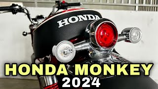 HONDA MONKEY 2024 MERAH PUTIH [upl. by Malca]