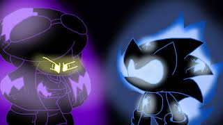 FNF TKO but Shadow Meggy and Nightmare Sonic sing it [upl. by Merwin903]