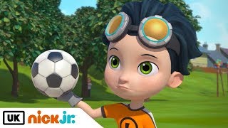 Rusty Rivets  Rustys Flingbot  Nick Jr UK [upl. by Bettencourt]