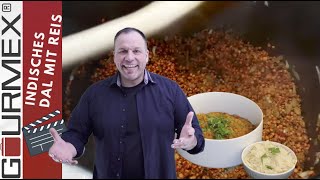 Indisches Dal Rezept I GOURMEX kocht [upl. by Basset446]