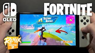 Fortnite on Nintendo Switch OLED 397 [upl. by Swagerty]