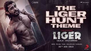 The Liger Hunt Theme  Hindi Lyrical Teaser  Vijay Deverakonda  Vikram Montrose [upl. by Eberle953]