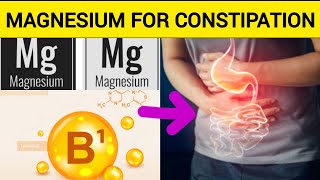 Why You’re Constipated Importance of Magnesium [upl. by Eirek683]