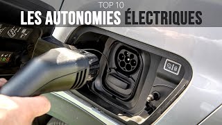 Top 10 des meilleures autonomies électriques [upl. by Plante]