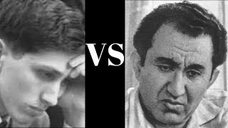 Bobby Fischer faces Tigran Petrosian quotIron Tigerquot in the French defence in the World candidates 1962 [upl. by Avrenim]