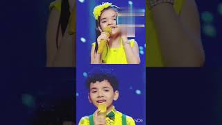 abhirav and pihu performance in supar star singer season 3tumhe barish पसंद hai newvideo short [upl. by Nosnorb811]