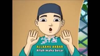 Latihan Shalat 4 Rakaat Zhuhur Ashar dan Isya  Bacaan amp Gerakan  Audio Visual [upl. by Ruyle]