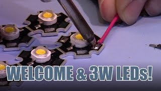 SDG 015 Welcome and Update on CC LED Driver New 3W LEDs [upl. by Hakceber]