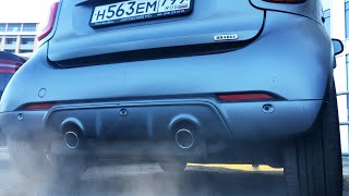 Cold Start Acceleration Sound of BRABUS Smart ForTwo [upl. by Yrad]