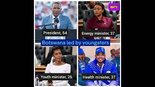 BOTSWANA NEW PRESIDENT APPONTS YOUTHFUL MINISTERS [upl. by Naitsirhk]