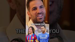 Cesc Fàbregas Whos toughest defenders you ever played against 😄🫡 [upl. by Yale]