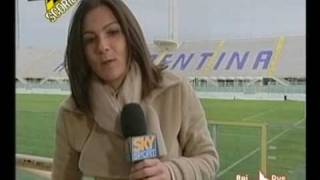 Straordinario Fuorionda Alessia Tarquinio Sky Sport da Firenze [upl. by Eissirhc308]