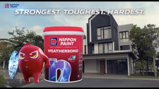 Nippon Paint Weatherbond  THE STRONGEST TOUGHEST HARDEST exterior paint [upl. by Nahs]