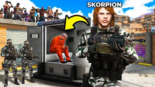 PRENDI o CHEFE DO MORRO no GTA RP [upl. by Arikahc]