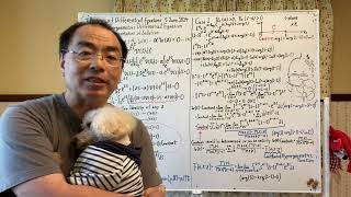 Theory of Differential Equations on 5 June 2024 Prof Kazuyuki Tanaka Tohoku University [upl. by Cleaves996]