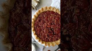 The best pecan pie recipe 🤎🥧 pecanpie thanksgiving pierecipes [upl. by Gnat772]