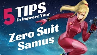 5 TIPS TO IMPROVE your Zero Suit Samus Smash 4 [upl. by Mayram]