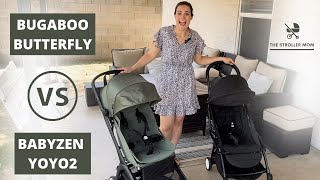 Bugaboo Butterfly vs Babyzen Yoyo  Which is the Better Travel Stroller [upl. by Czarra]