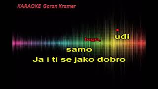 KARAOKE Aco Pejović  Dobro došla tugo [upl. by Nrevel]