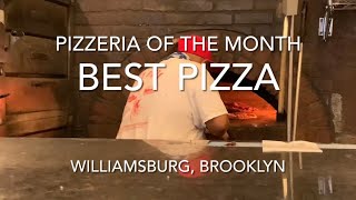 Pizzeria of the month Best Pizza Brooklyn NY Featuring Californian guests [upl. by Goeger]