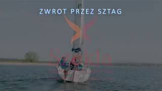 Zwrot przez sztag [upl. by Terti]