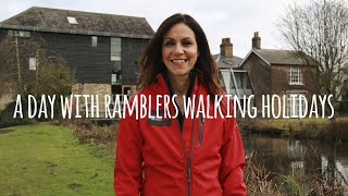 Join Julia Bradbury with Ramblers Walking Holidays in the South Downs [upl. by Nahs21]