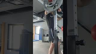 Overhead press 70 kg x 12 [upl. by Norvell]