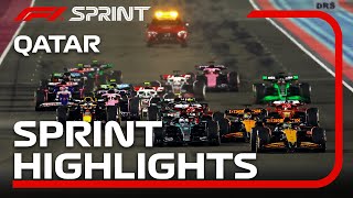 F1 Sprint Highlights  2024 Qatar Grand Prix [upl. by Halsey]