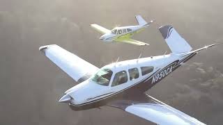 Beechcraft Bonanza Ruddervators [upl. by Anitsrhc721]