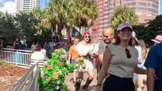 Bushman Prank Tampa Riverwalk [upl. by Etka103]