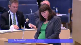 Jimmie Åkesson SD sätter Åsa Romson MP på plats [upl. by Noll]