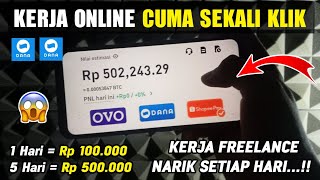 TANPA Skill BAYARAN 100RB Per HARI  Freelancer Pemula MODAL HP  Cara Dapat Uang Dari Internet [upl. by Nnyliak778]