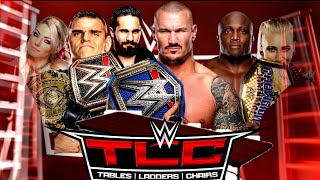 WWE TLC 2022 MATCH CARD PREDICTION [upl. by Senga712]