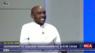 Learnership to address Hammanskraal water crisis [upl. by Aneeuq764]