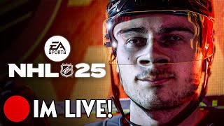 NHL 25 LAUNCH DAY Come Say Hi [upl. by Llerrehc443]