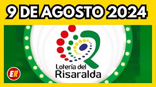 Resultado de la LOTERIA DE RISARALDA del viernes 9 de agosto de 2024 💫✅💰 [upl. by Ramedlav]