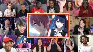 Oshi No Ko Episode 7 Reaction Mashup 【推しの子】 [upl. by Nnaeerb977]