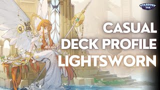 YUGIOH TCG  CASUAL DECK PROFILE 19  LIGHTSWORN JULY 2024 [upl. by Kistner309]