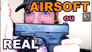 REAL ou AIRSOFT Glock G19 by Luiz Rider [upl. by Bunnie620]