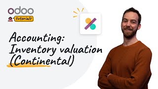 Inventory valuation Continental  Odoo Accounting [upl. by Tonye485]