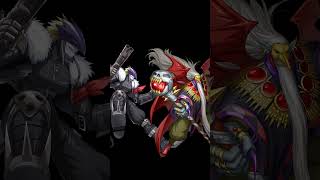 Beelzemon vs Six Great Demon Lord shorts shortvideo beelzemon digimon music anime remix art [upl. by Eceertal]