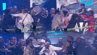 Bone ThugsNHarmony and Three 6 Mafia FIGHT During Verzuz Battle [upl. by Gabbi]