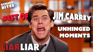 Jim Carreys Most UNHINGED Moments  Liar Liar 1997  Screen Bites [upl. by Inalaeham]