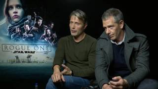 ROGUE ONE Interviews With Mads Mikkelsen amp Ben Mendelsohn Galen Erso amp Orson Krennic [upl. by Thadeus35]