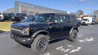 2022 Ford Bronco Badlands  Shadow Black [upl. by Anahsahs]