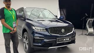 Proton X70 2024 Model Unveiling [upl. by Netsrijk]