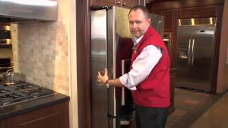 GE Cafe CounterDepth FrenchDoor Refrigerator at Caplans Appliances [upl. by Ahsilram]